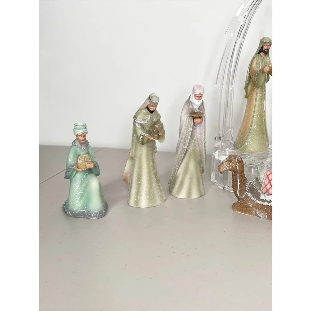 Hawthorne Village The Heavenly Blessings Christmas Tree Nativity With Crèche